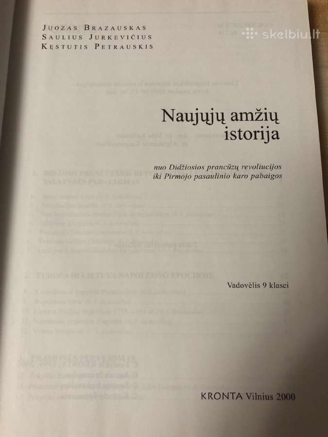 Naujųjų amžių istorija 9 kl - nuotraukos Nr. 2