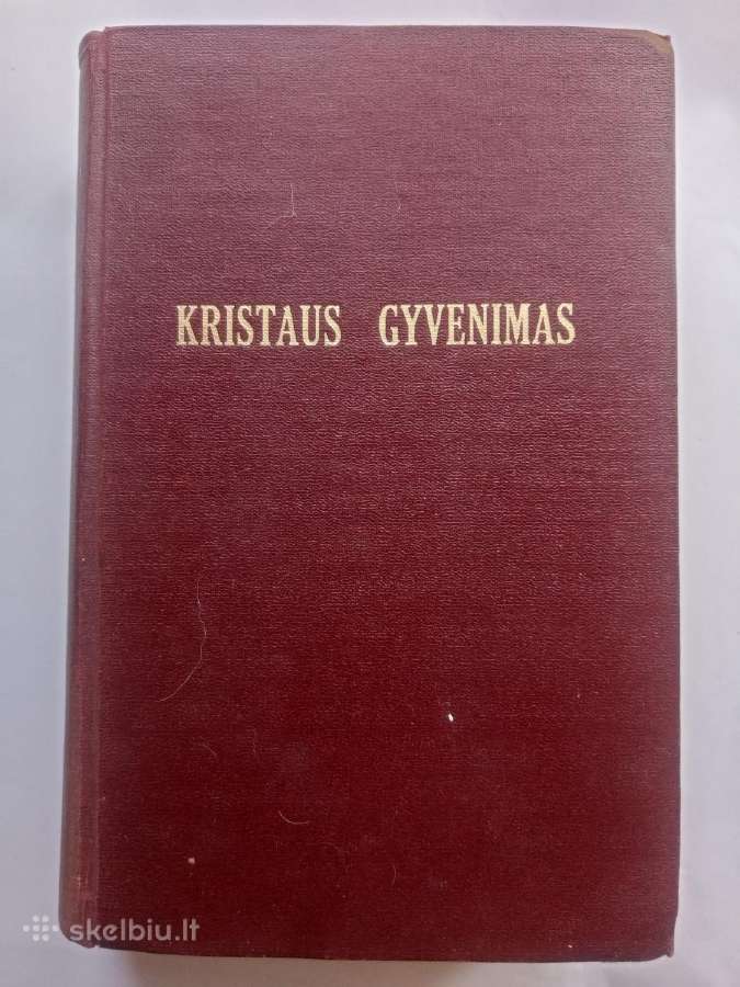 -Giuseppe Ricciotti Kristaus gyvenimas 1962 m. - nuotraukos Nr. 2