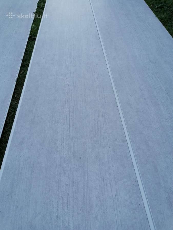 Liko plastikinių dailylenčių, dekoro lapų - nuotraukos Nr. 2