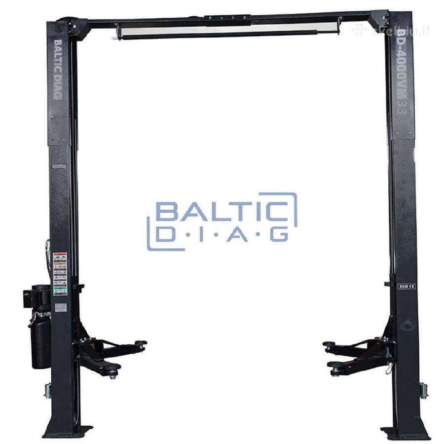 Automobiliu keltuvas 4t , 3+3 arms, svariu grindu