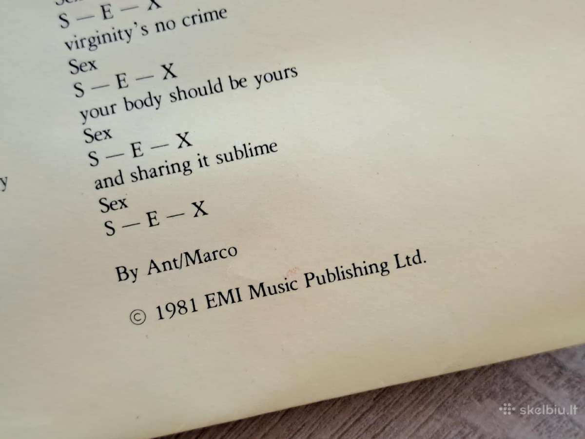 Adam And The Ants ~ Prince Charming,1981, England - nuotraukos Nr. 8
