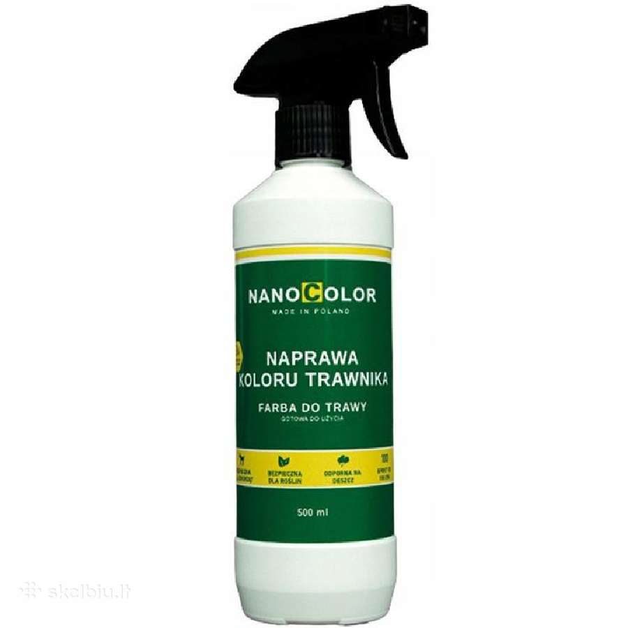 Nanocolor dažai koncentratas žolei, atnaujintojas - nuotraukos Nr. 8
