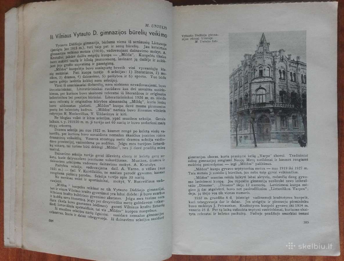 1548. Mokslo Dienos labai retas antikvarinis-kolek - nuotraukos Nr. 7