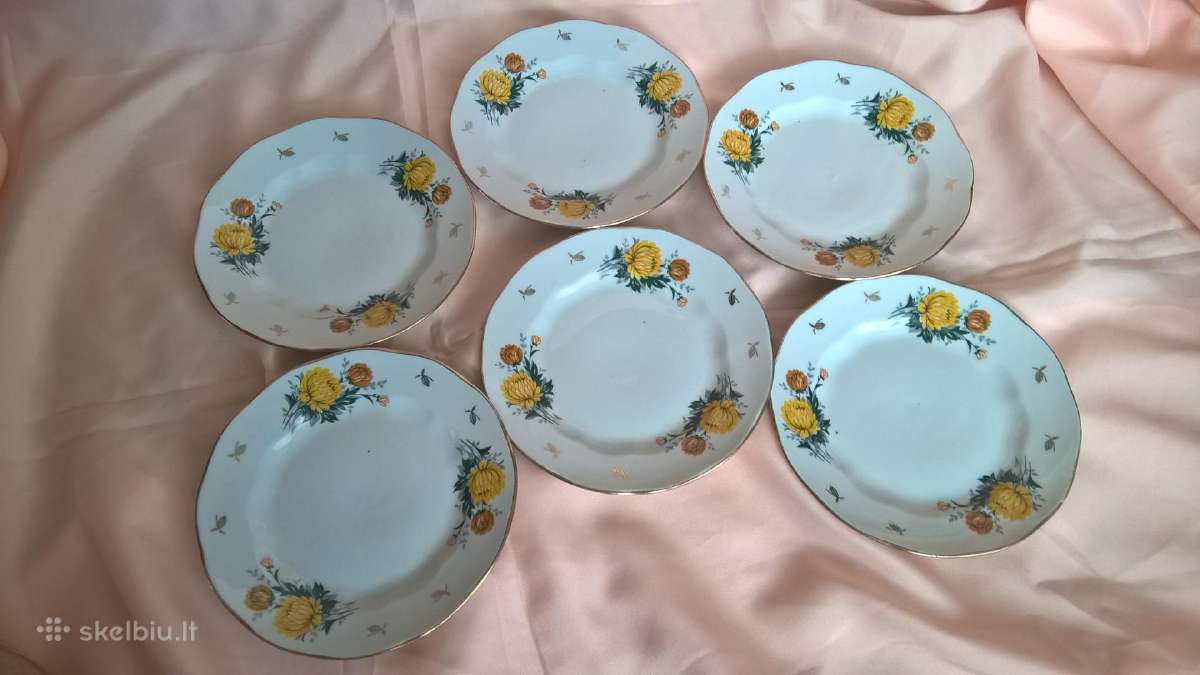 Parduodamos lėkštės 20 cm Rygos fabrikas