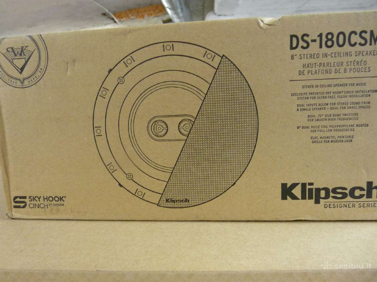 Klipsch Ds-180-csm instaliacinė kolonėlė