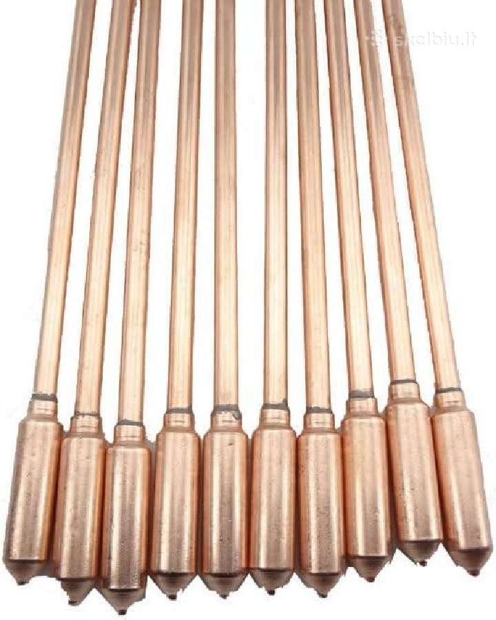 Saulės kolektorių karšti vamzdeliai (heat pipe).