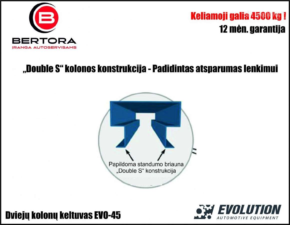 4500 kg automobilių keltuvas Dabar Tik 1590 Eur - nuotraukos Nr. 6