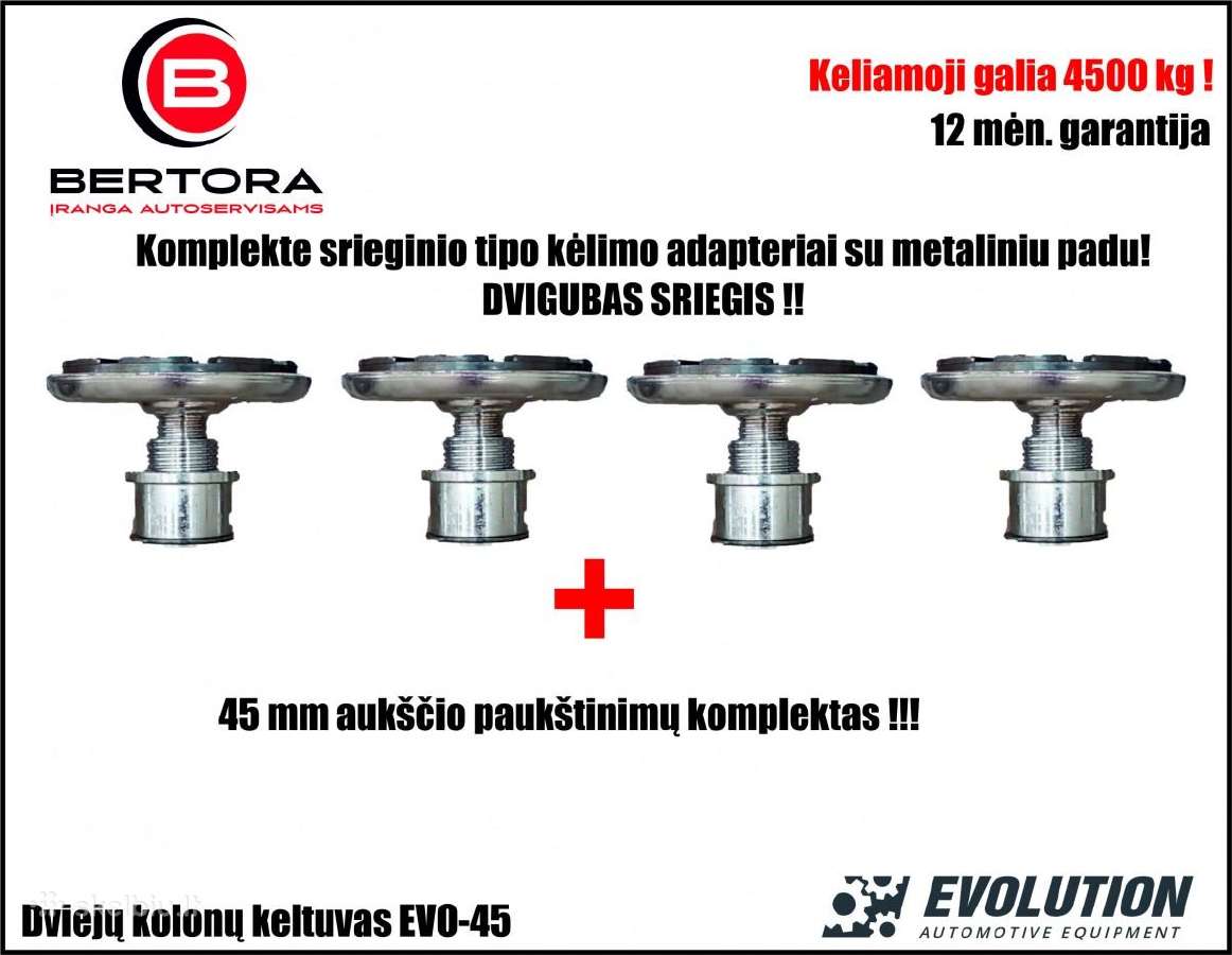 4500 kg automobilių keltuvas Dabar Tik 1590 Eur - nuotraukos Nr. 3