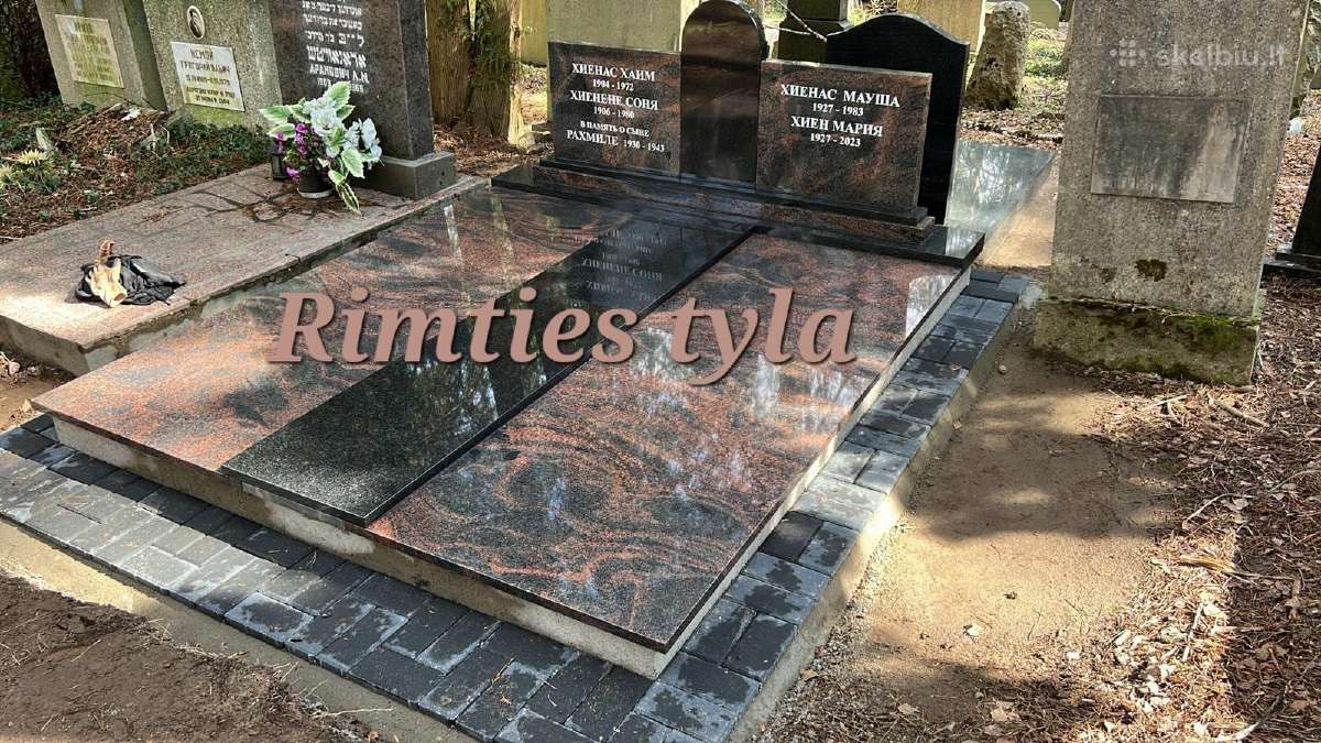 Paminklų gamyba,granito plokštės,antkapiai. - nuotraukos Nr. 7