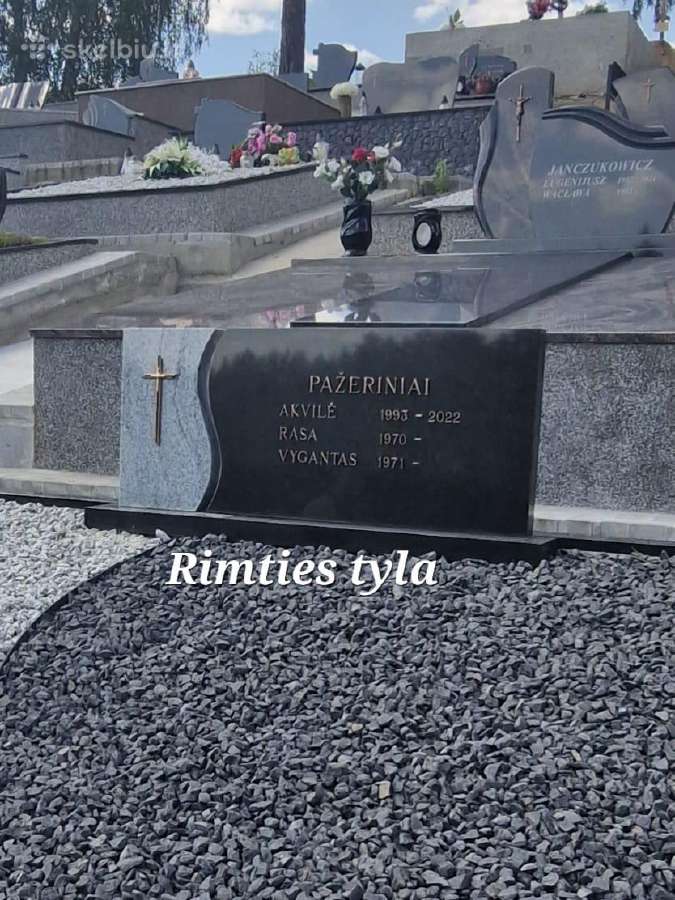 Kapų tvarkymas! paminklai.granito plokštės.skalda - nuotraukos Nr. 38