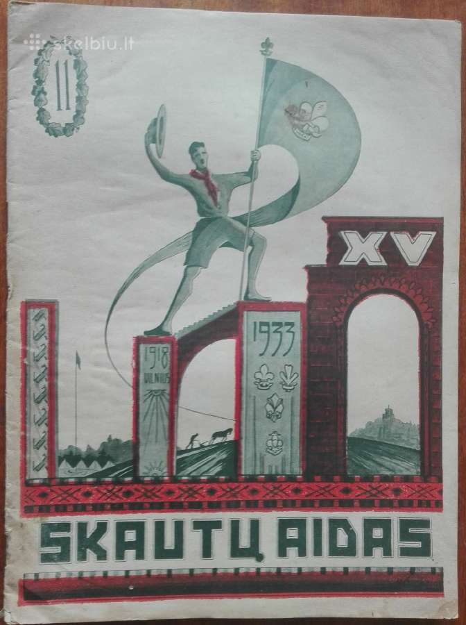 1252. Skautų Aidas antikvarinis-kolekcinis laikraš - nuotraukos Nr. 7