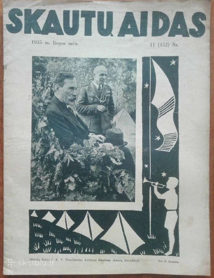 1252. Skautų Aidas antikvarinis-kolekcinis laikraš - nuotraukos Nr. 11