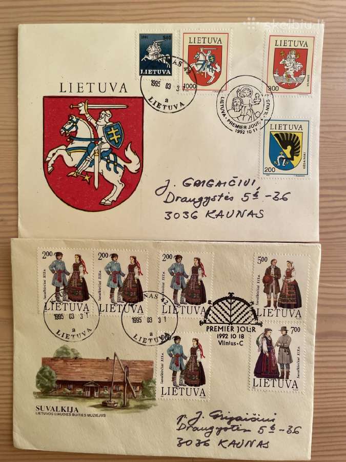 Paskutiniosios (1995-03-31) dienos vokai - nuotraukos Nr. 3