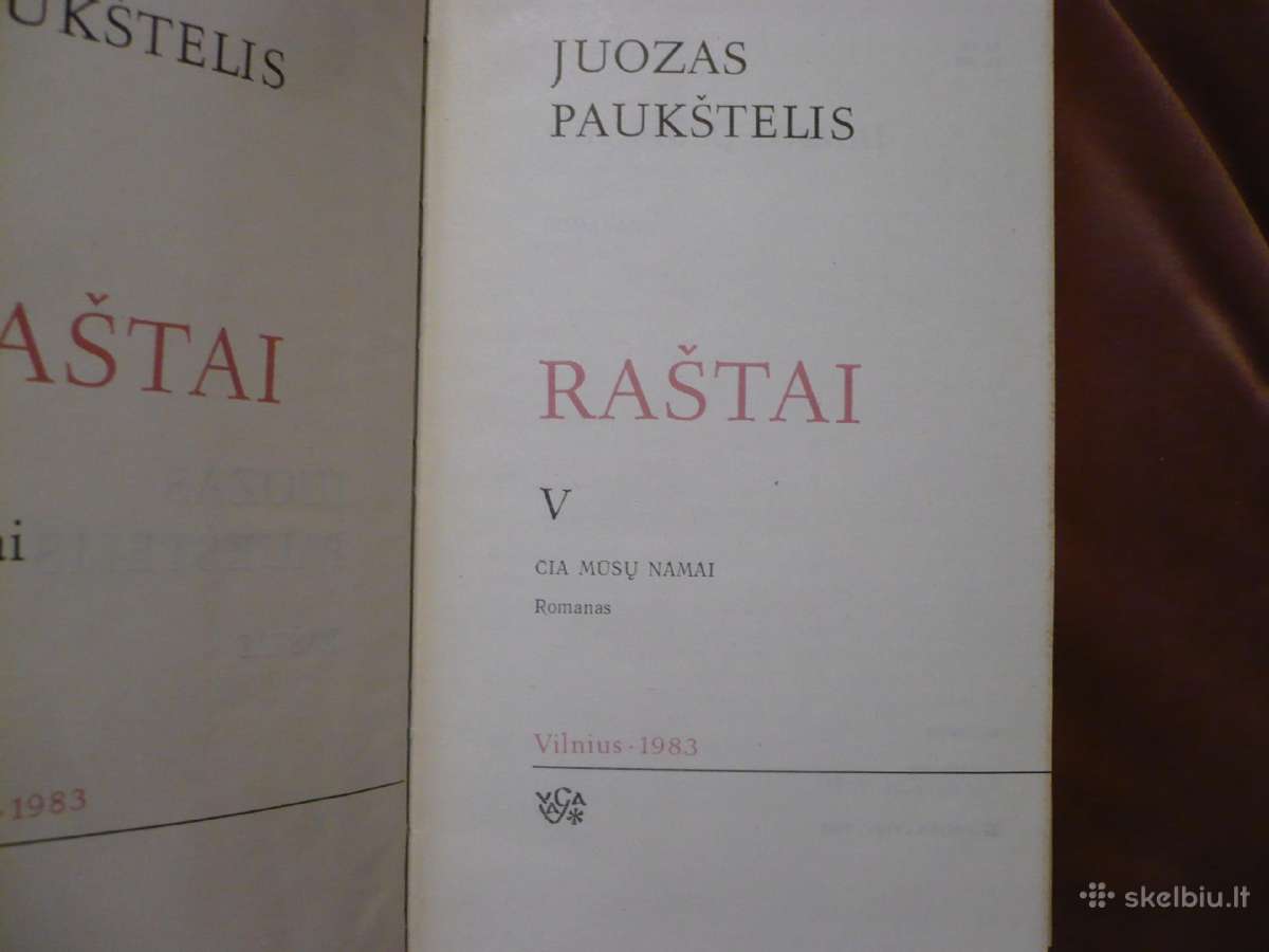 J. Paukštelis - Raštai V - nuotraukos Nr. 2