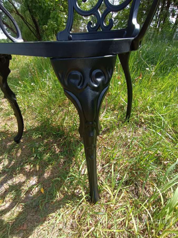 Puošnios metalinės lauko kėdės, ir po 1 vnt. - nuotraukos Nr. 7