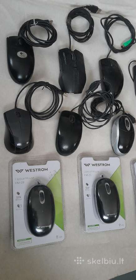 Usb kompiuterinės pelės