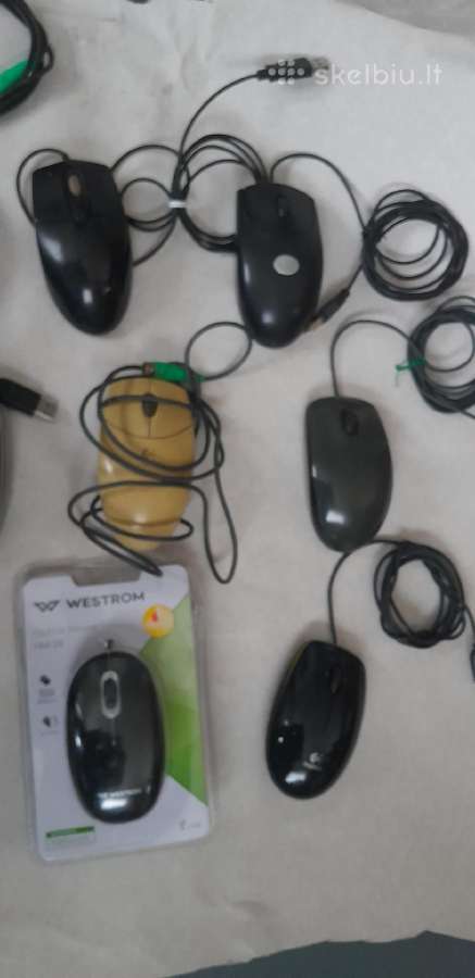 Usb kompiuterinės pelės - nuotraukos Nr. 2