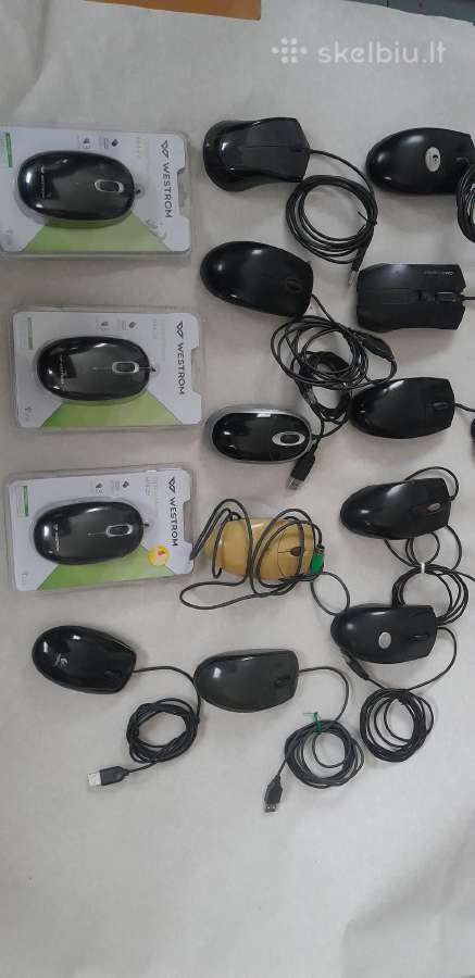Usb kompiuterinės pelės - nuotraukos Nr. 3