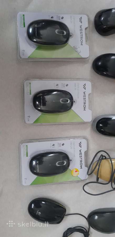 Usb kompiuterinės pelės - nuotraukos Nr. 4