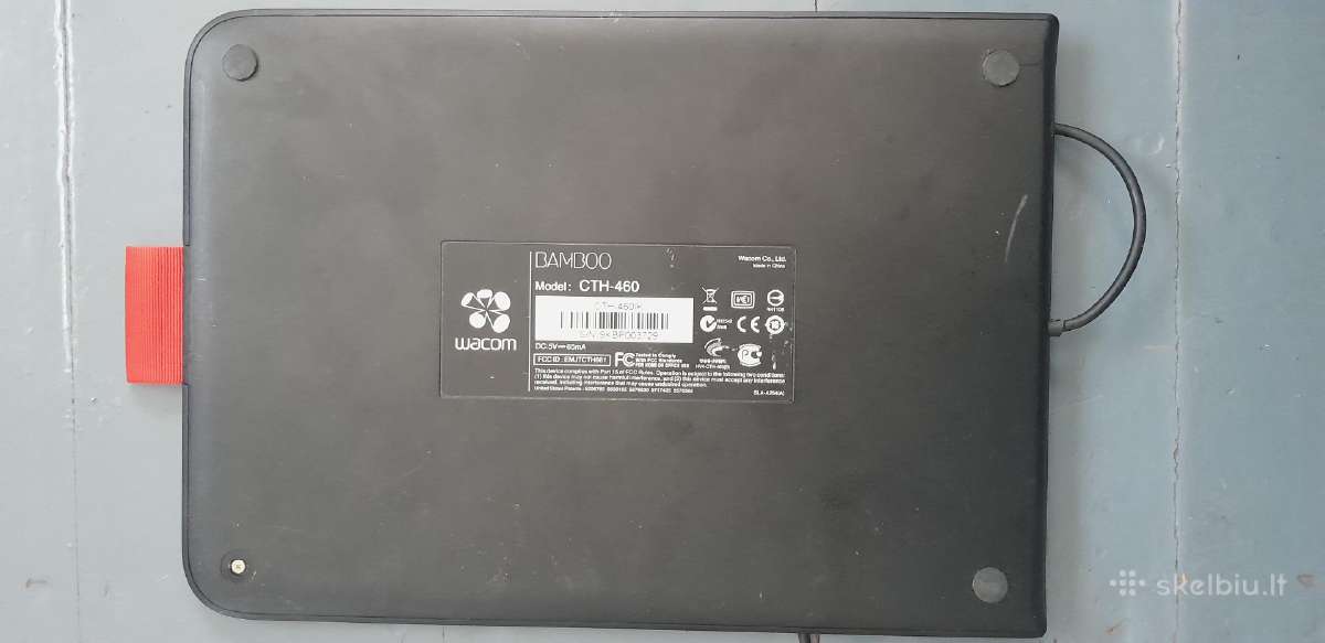 Wacom Bamboo Cth-460 planšetė - nuotraukos Nr. 3