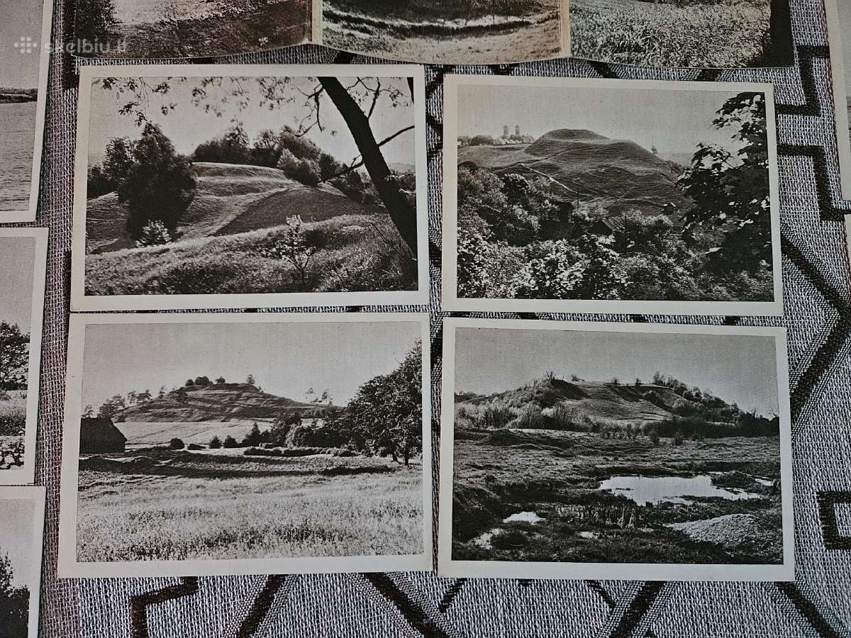 Atvirukų komplektas Lietuvos piliakalniai (II ser) - nuotraukos Nr. 3