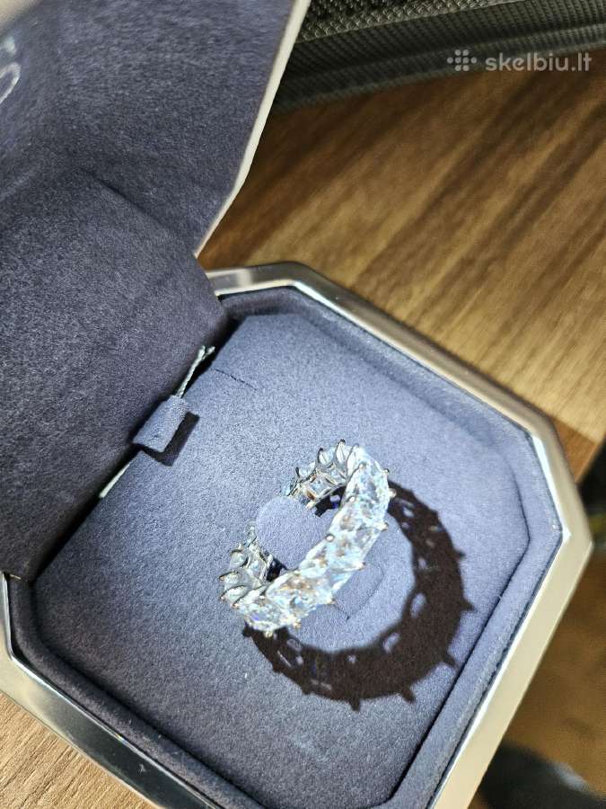 Swarovski kristalų žiedas - nuotraukos Nr. 4
