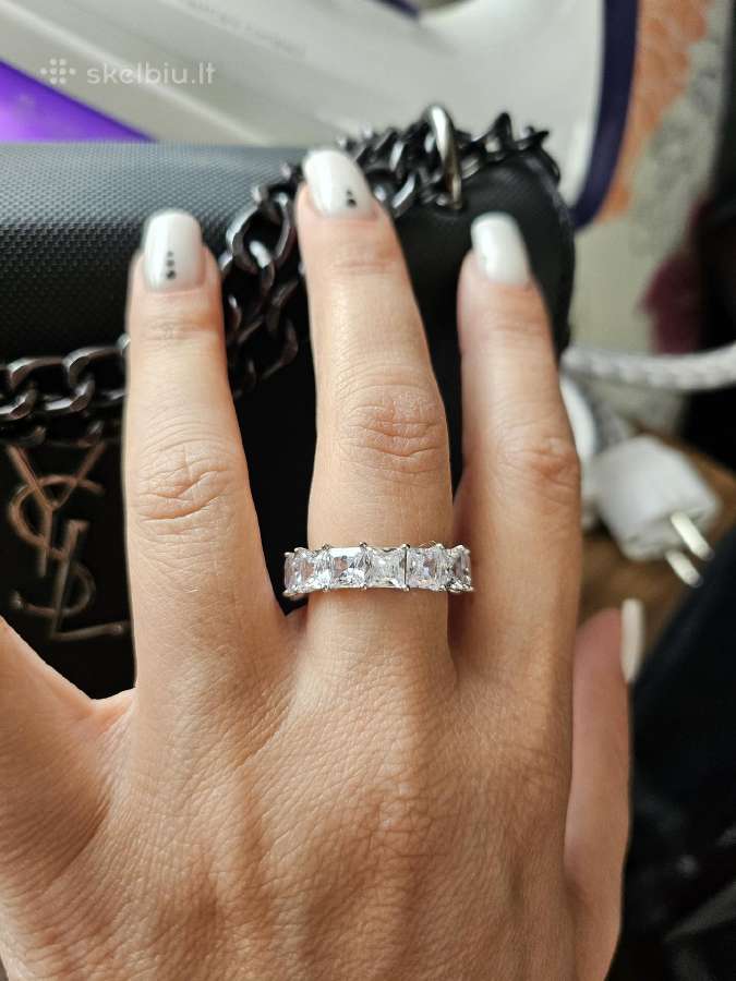 Swarovski kristalų žiedas - nuotraukos Nr. 4