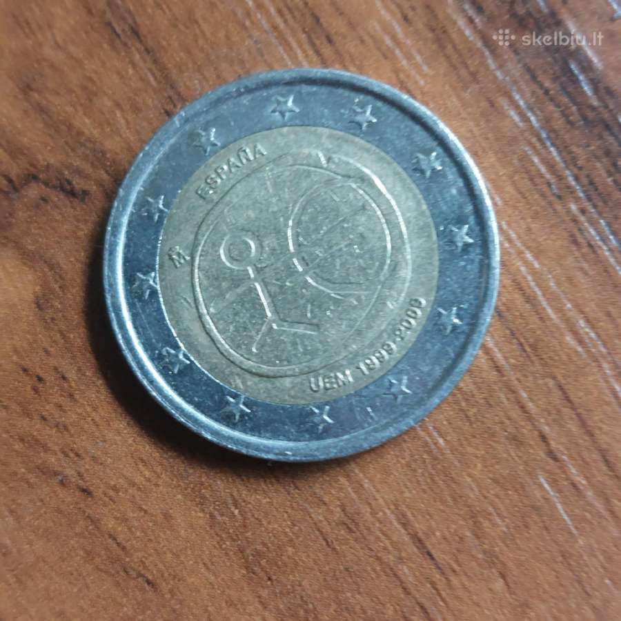 2 Euro Uem 1999-2009 Espana . - nuotraukos Nr. 3