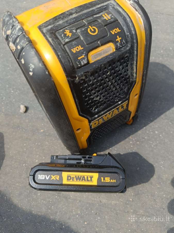 Statybines radijos dewalt makita milwaukee hitachi - nuotraukos Nr. 20