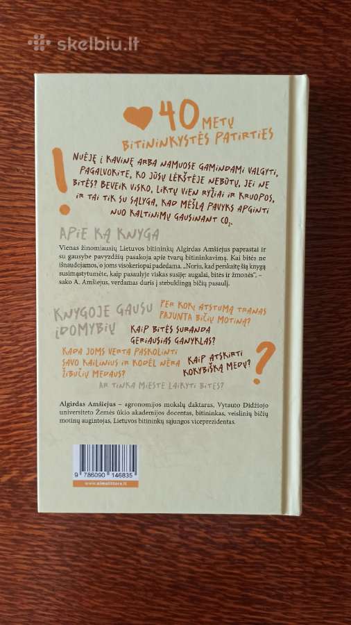 Parduodu knyga"bičių Metai" - nuotraukos Nr. 2
