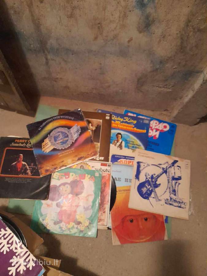 Vinilinės plokštelės - nuotraukos Nr. 2