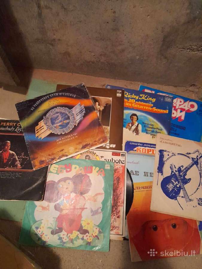 Vinilinės plokštelės - nuotraukos Nr. 3