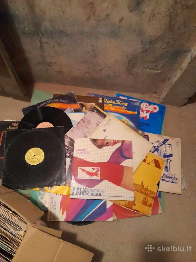 Vinilinės plokštelės - nuotraukos Nr. 4