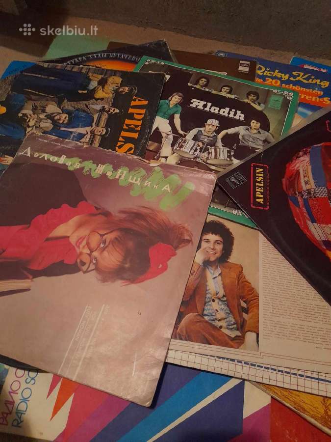 Vinilinės plokštelės - nuotraukos Nr. 5
