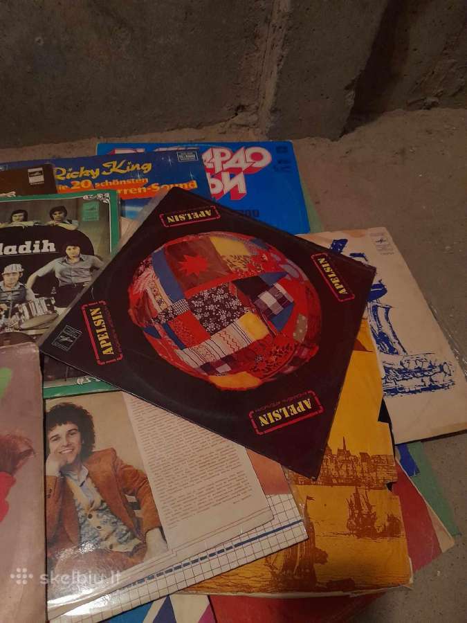 Vinilinės plokštelės - nuotraukos Nr. 6