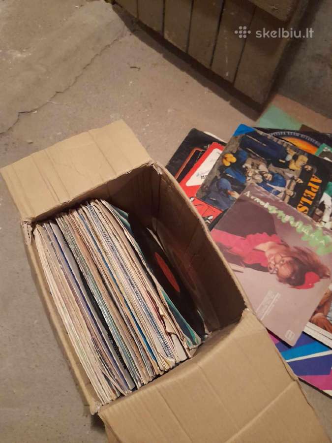 Vinilinės plokštelės - nuotraukos Nr. 7