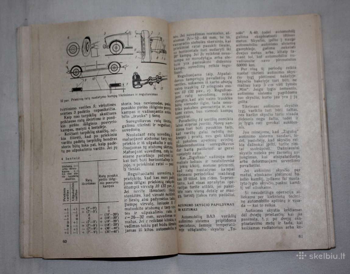 Mano automobilis Žiguliai knyga 1982 m. - nuotraukos Nr. 6