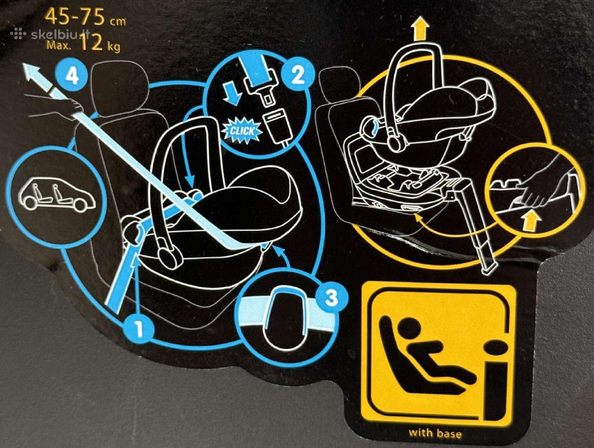 Maxi Cosi Pebble Pro I-size - nuotraukos Nr. 7