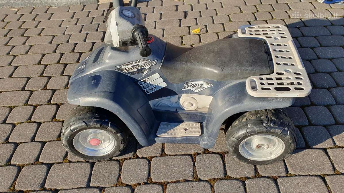 Vaikiškas elektrinis keturratis Pegperego