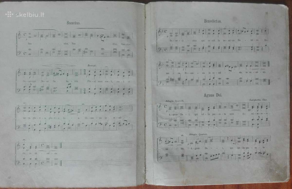 1549. Senovinės Bažnytinės Natos - nuotraukos Nr. 3