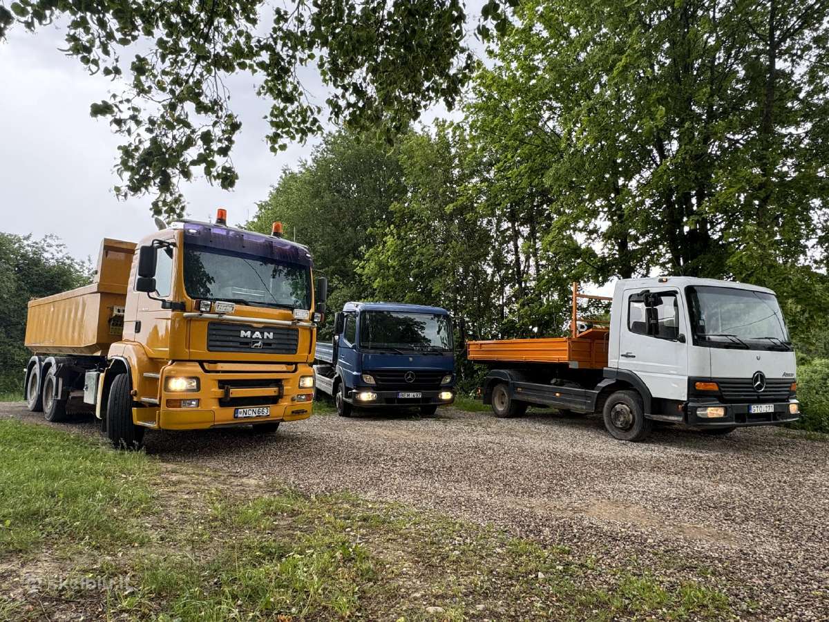 1-15kubu Žvyras Skalda Smelis Juodžemis - nuotraukos Nr. 3