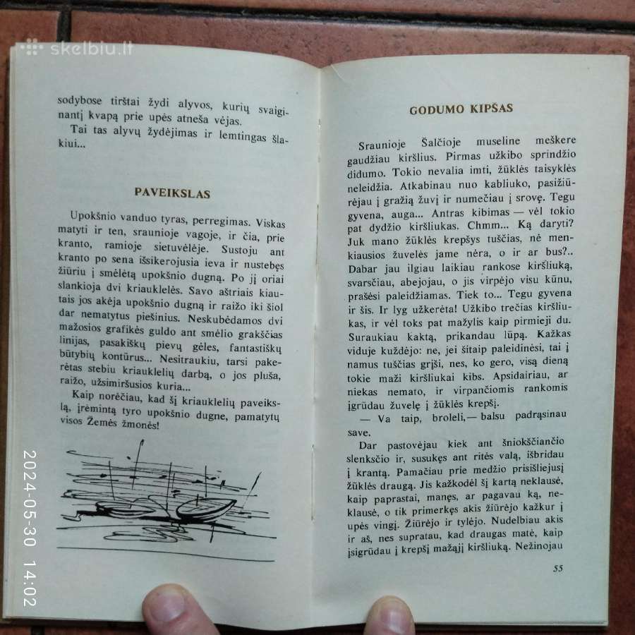 Vladas Dautartas "Beržų sulos rinkėjai" 1985 metai - nuotraukos Nr. 7