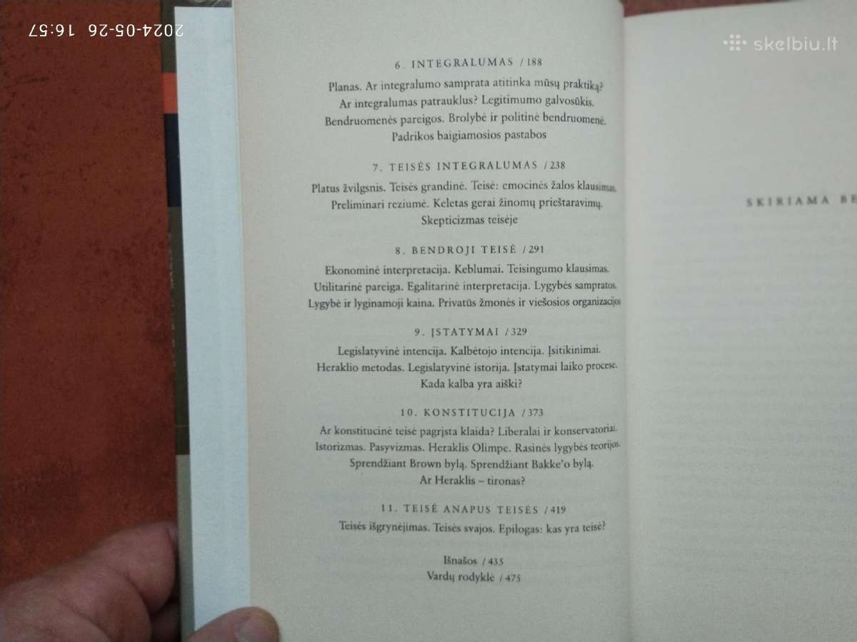 Ronald Dvorkin "Teisės Imperija" 2005 metai - nuotraukos Nr. 6