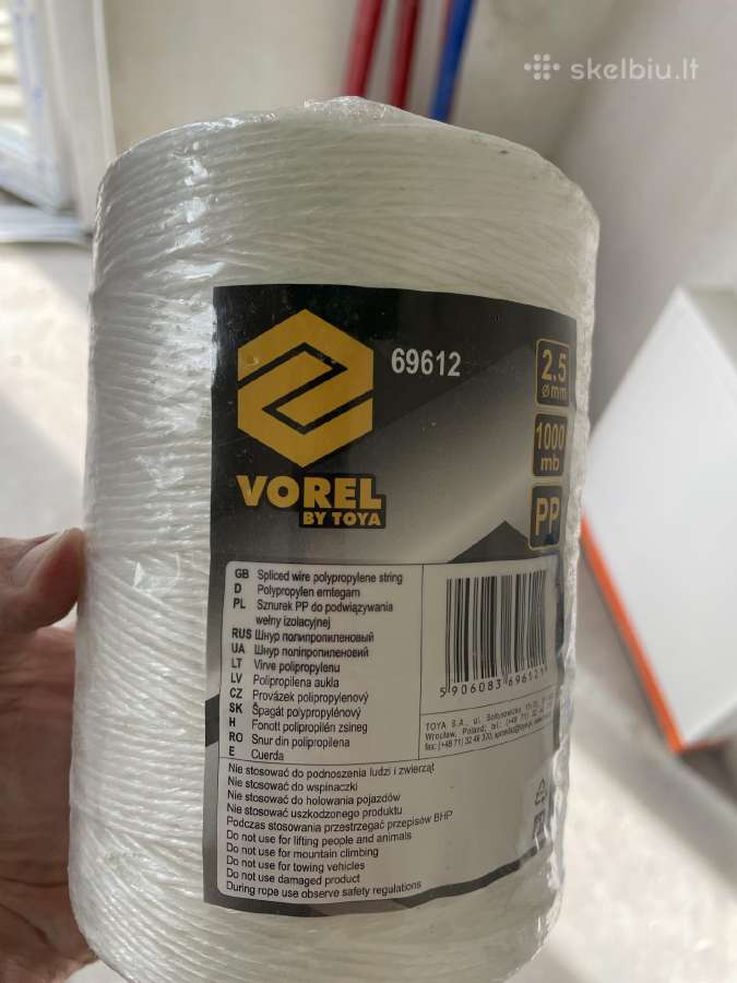 Polipropilenine virve Vorel 69612