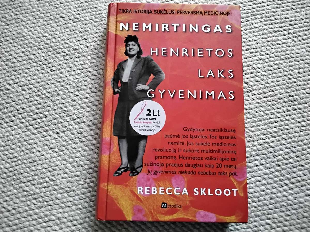 Nemirtingas Henrietos Laks gyvenimas Rebecca Skloo