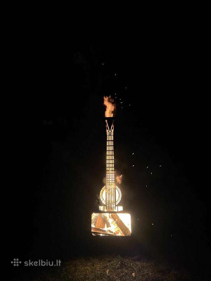Aukuras - Lauko židinys "Gitara" - nuotraukos Nr. 9