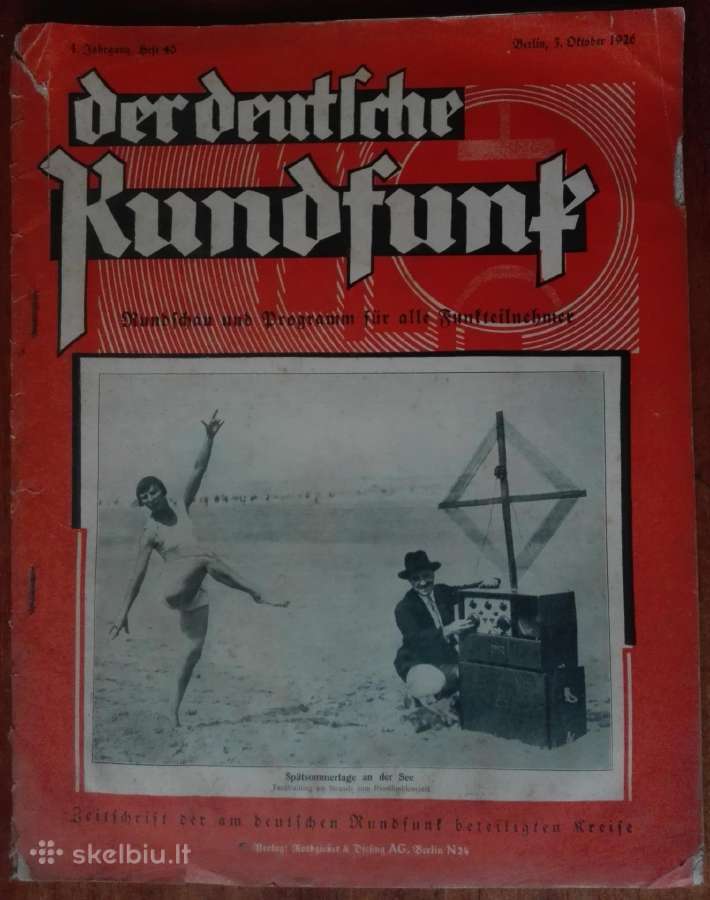 1557. Der Deuftche Rundfunk (Vokiečių Radijas)