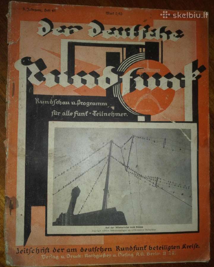 1557. Der Deuftche Rundfunk (Vokiečių Radijas) - nuotraukos Nr. 3