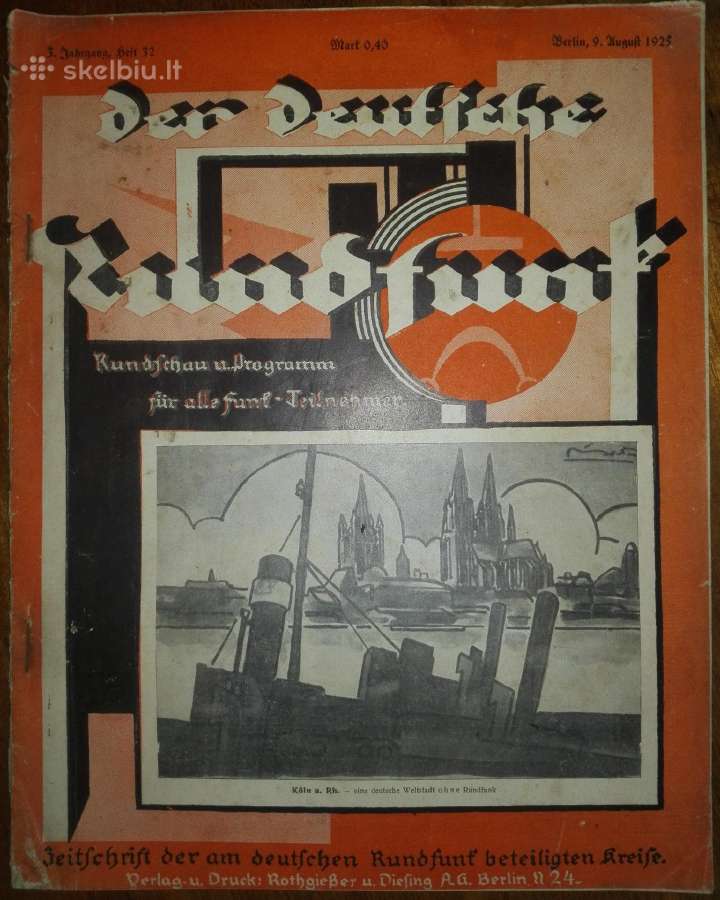 1557. Der Deuftche Rundfunk (Vokiečių Radijas) - nuotraukos Nr. 6