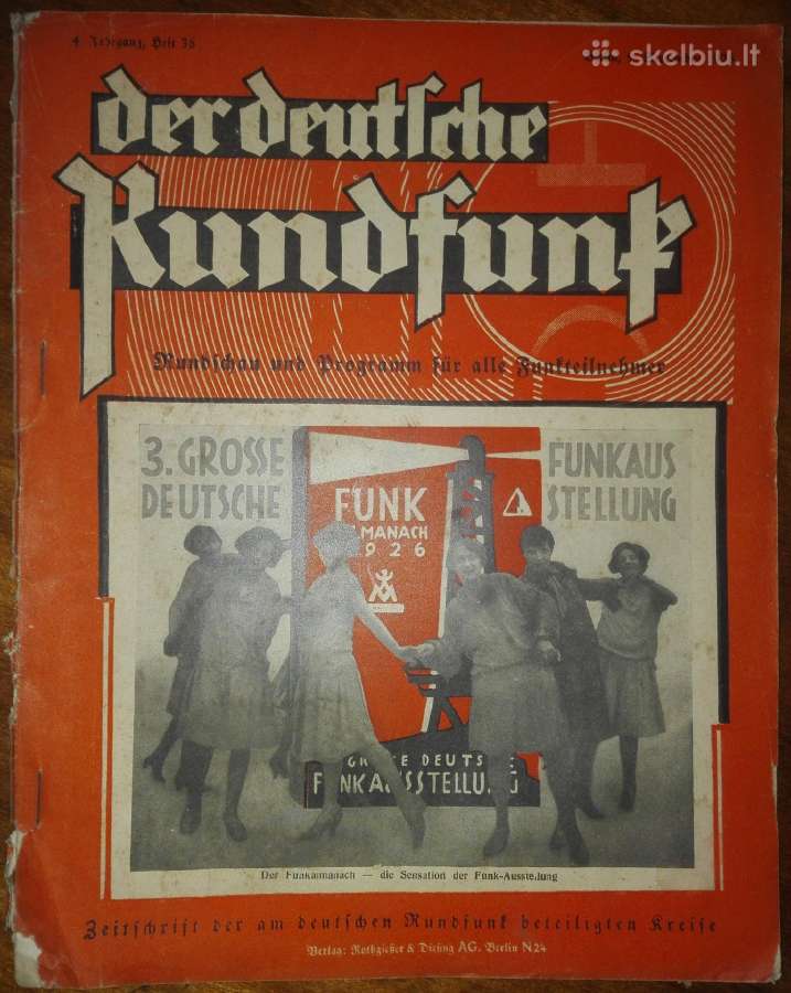 1557. Der Deuftche Rundfunk (Vokiečių Radijas) - nuotraukos Nr. 10
